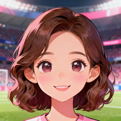 美女体育解说小鹿的甜美头像